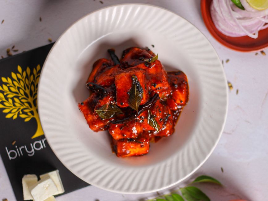 Chilli Paneer at KAAFII Cafe Niwai