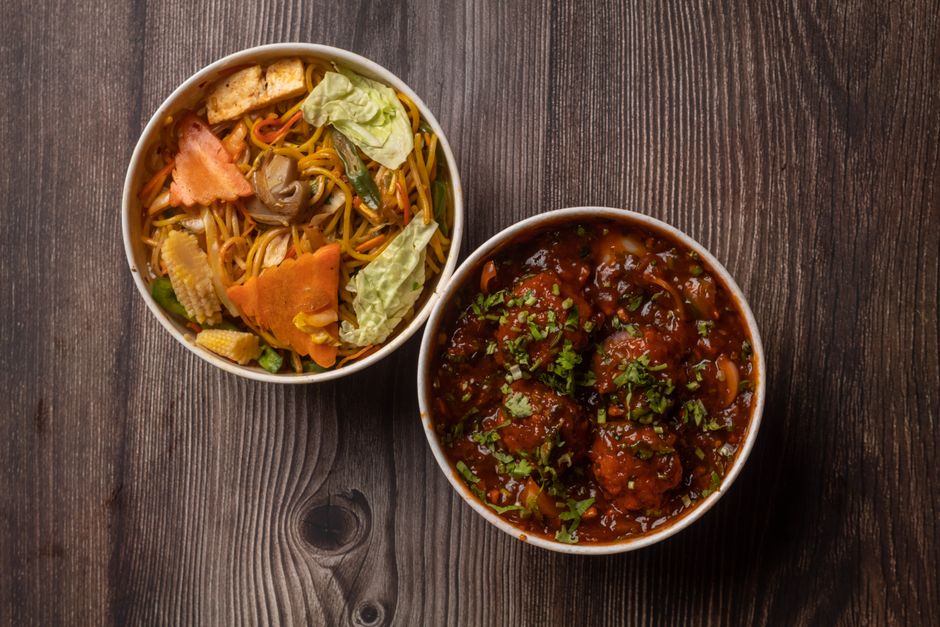 Chinese food at KAAFII Cafe Niwai