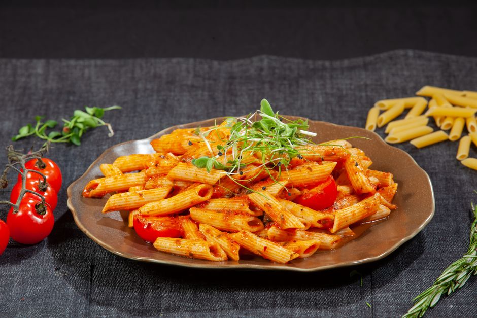 Pasta in Red Sauce at KAAFII Cafe Niwai