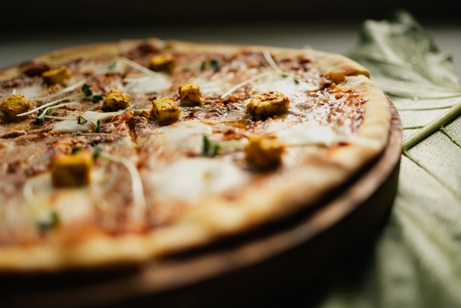 Peppy Paneer Pizza at KAAFII Cafe Niwai