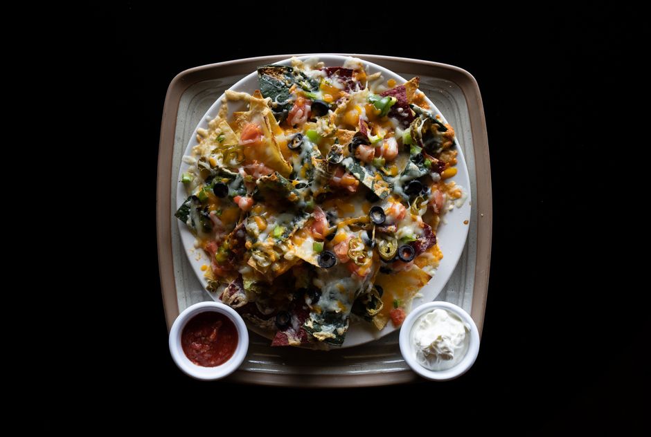 Cheese Nachos with Salsa at KAAFII Cafe Niwai