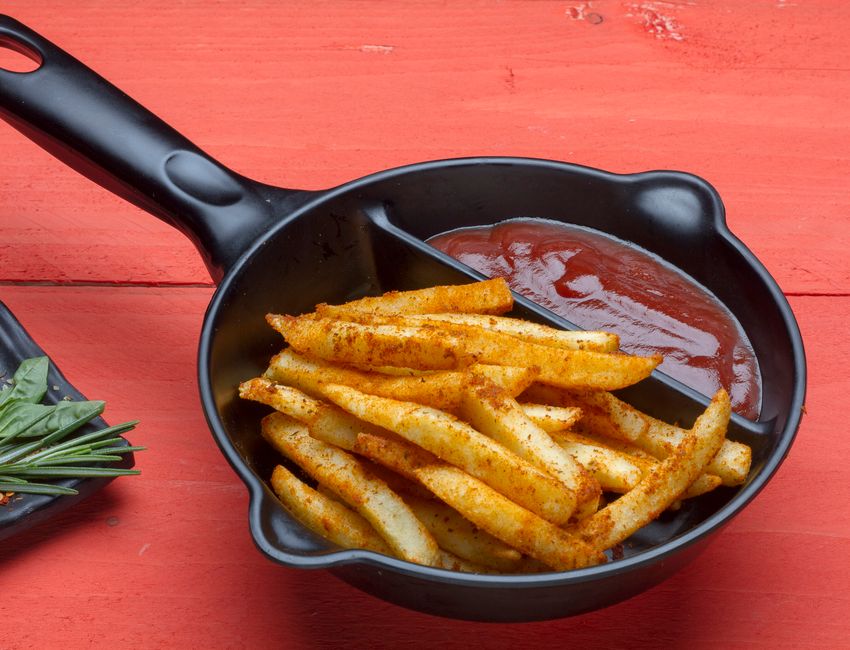 Peri Peri Fries at KAAFII Cafe Niwai